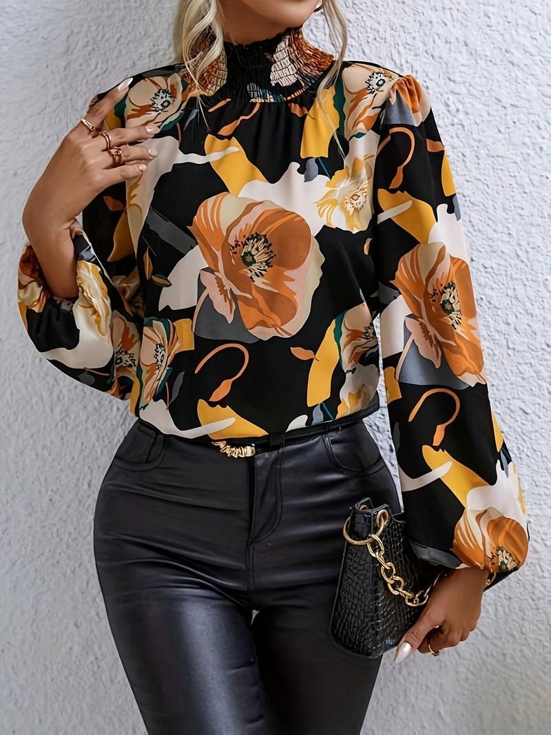 Amina | Comfortabele en stijlvolle winterblouse