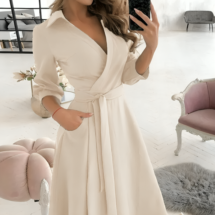 Dionna | Klassieke en elegante winterjurk