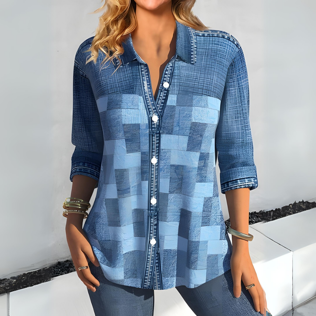 Klassieke en comfortabele winterblouse