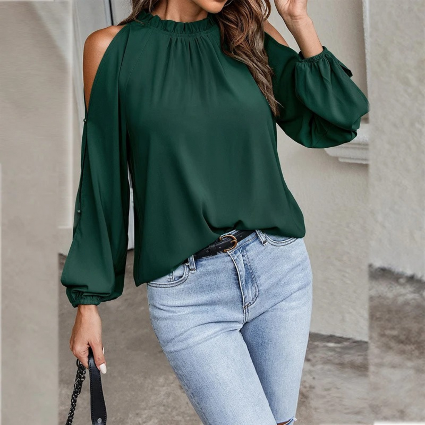 Arabella | Comfortabele en stijlvolle winterblouse