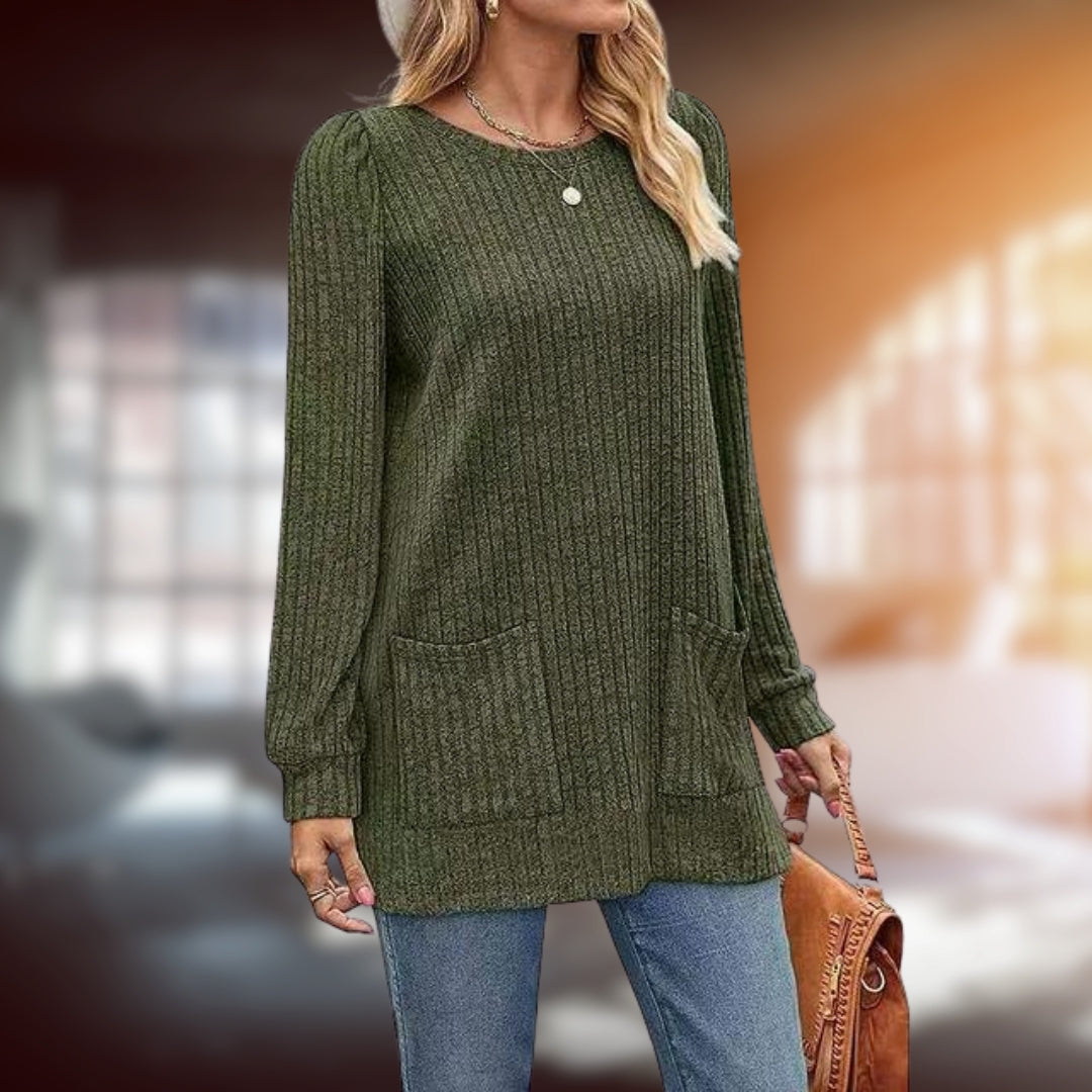 Noelle | Getailleerde en Elegante winter Trui