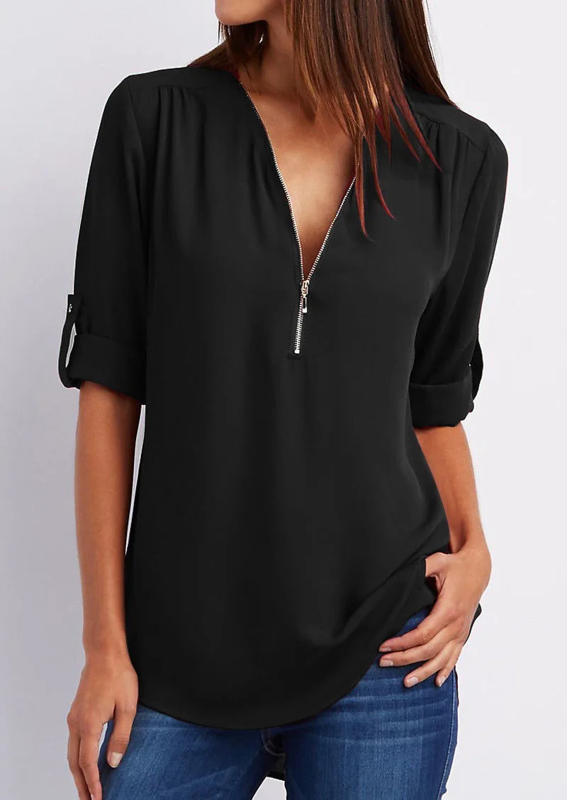 Alfonsina | Klassieke en elegante winterblouse