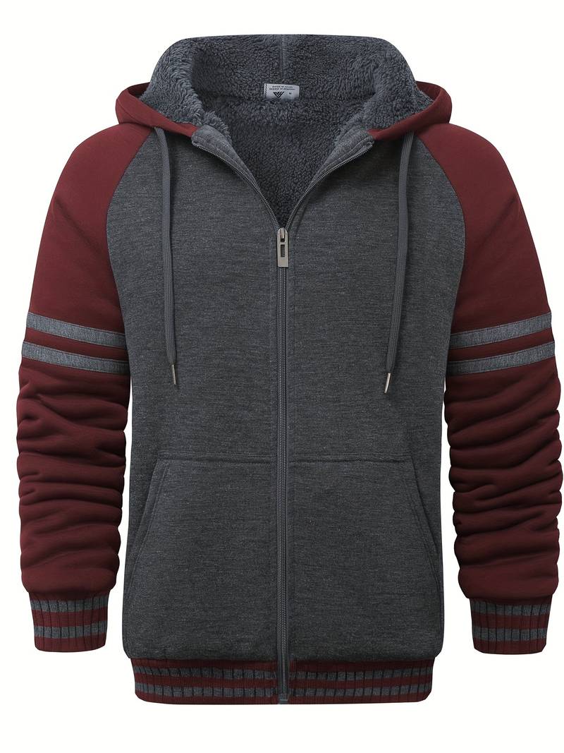 Eenvoudige en stijlvolle winterhoodie
