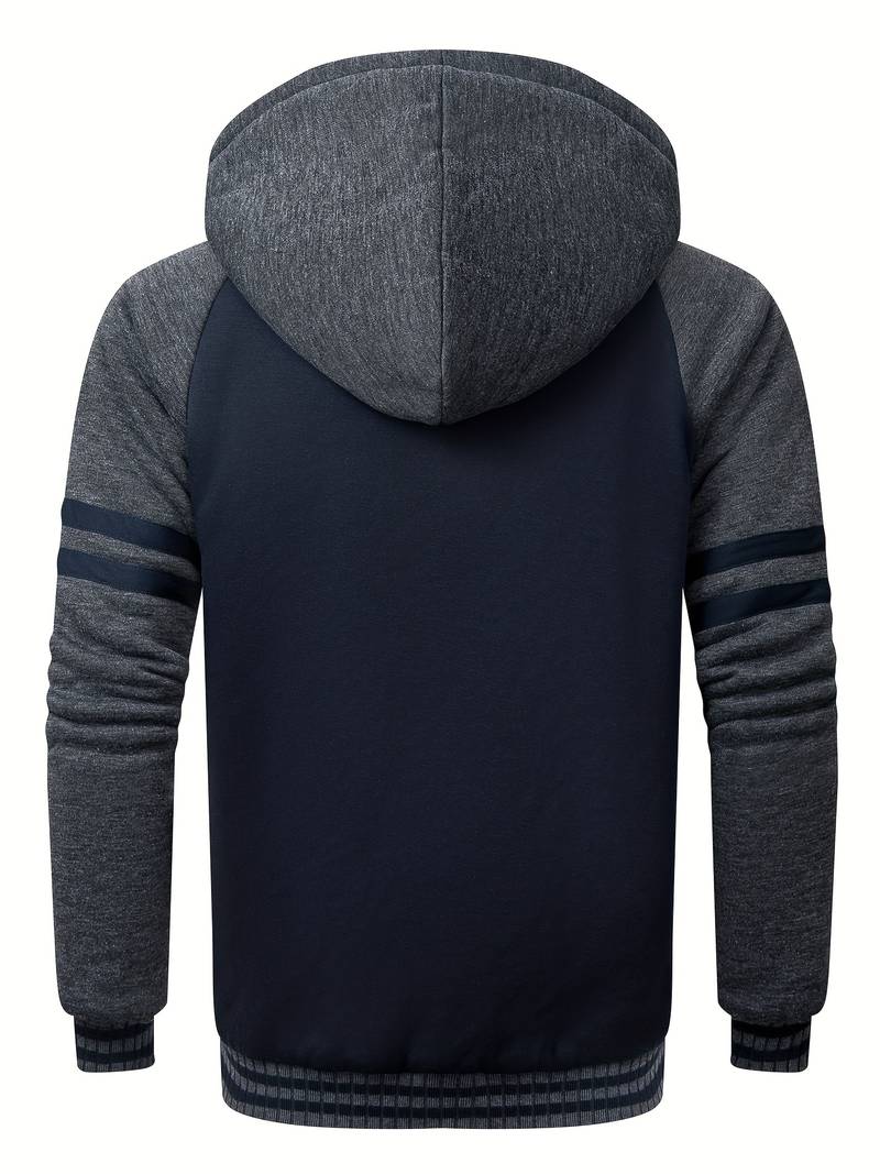 Eenvoudige en stijlvolle winterhoodie