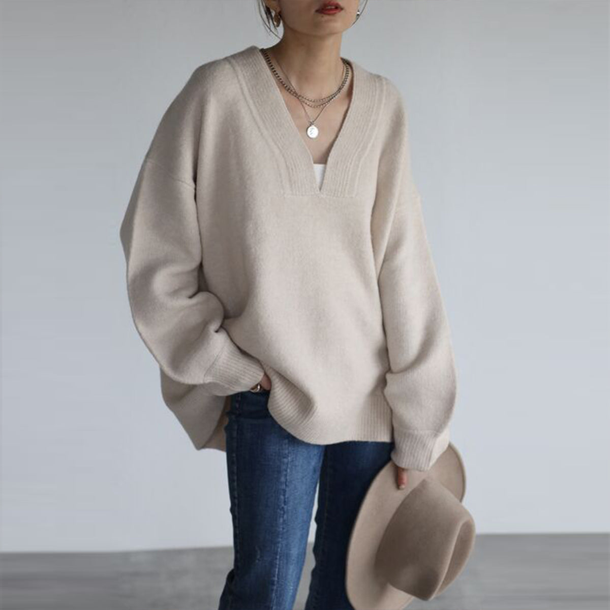 Jacqueline | Stijlvolle en elegante winter Trui