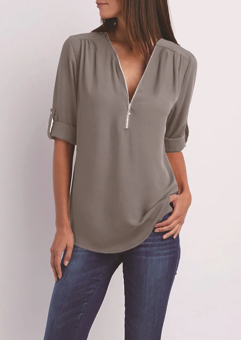Alfonsina | Klassieke en elegante winterblouse