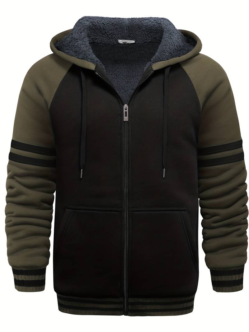 Eenvoudige en stijlvolle winterhoodie