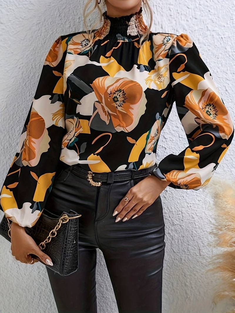 Amina | Comfortabele en stijlvolle winterblouse