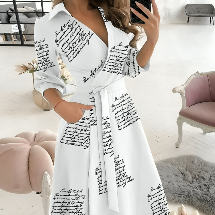 Dionna | Klassieke en elegante winterjurk