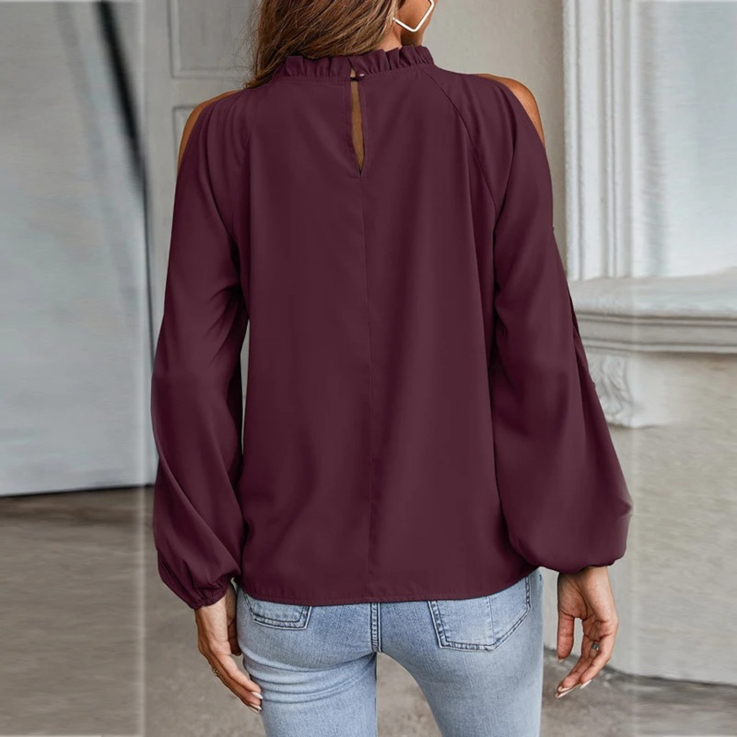 Arabella | Comfortabele en stijlvolle winterblouse