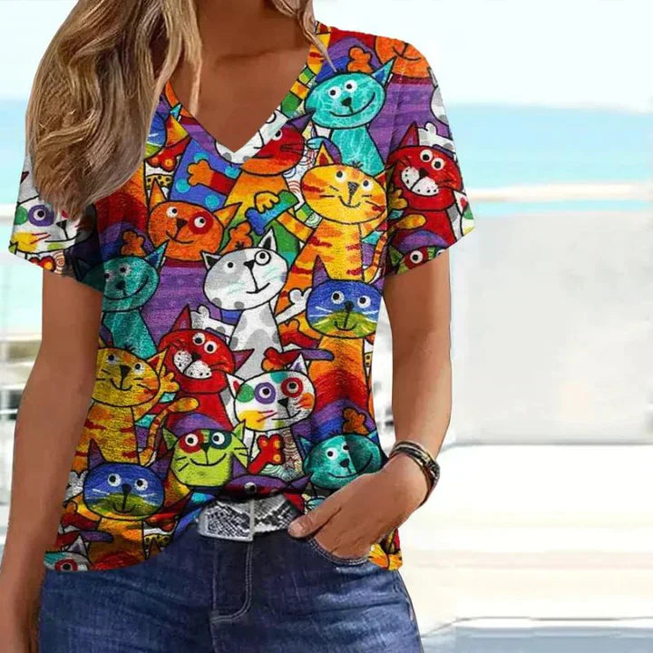 Stefany | Elegant en casual winter T-shirt