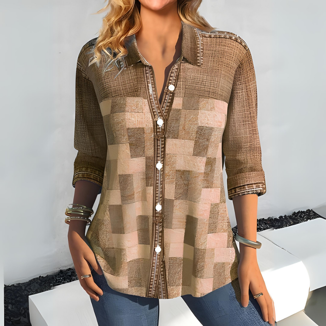 Klassieke en comfortabele winterblouse
