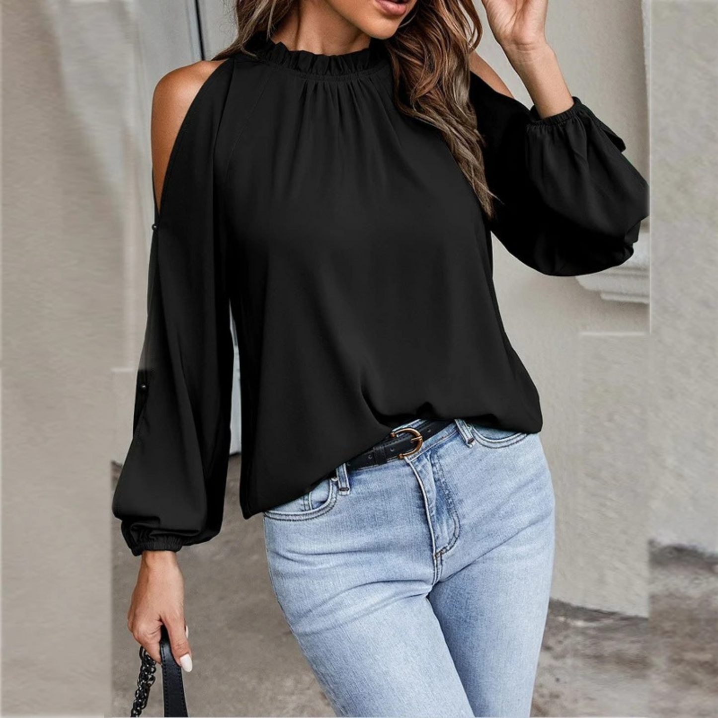 Arabella | Comfortabele en stijlvolle winterblouse