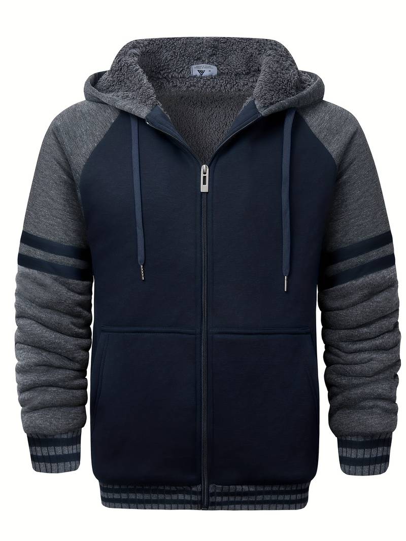 Eenvoudige en stijlvolle winterhoodie