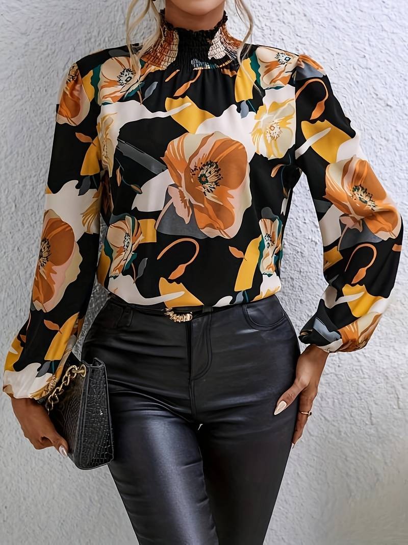 Amina | Comfortabele en stijlvolle winterblouse