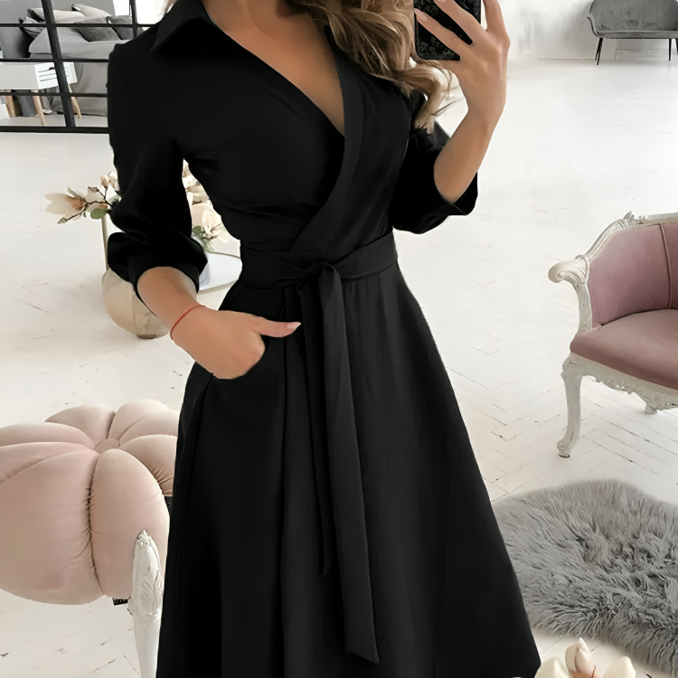 Dionna | Klassieke en elegante winterjurk