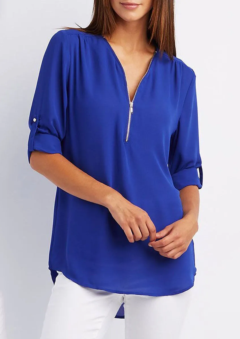 Alfonsina | Klassieke en elegante winterblouse