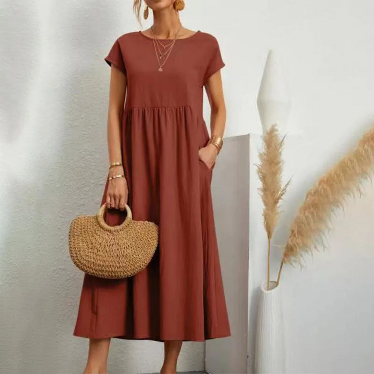 Femke | Elegant en Casual winterjurk