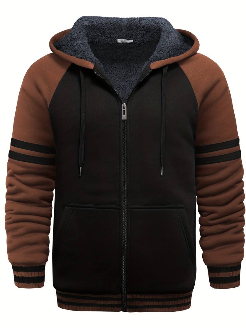 Eenvoudige en stijlvolle winterhoodie