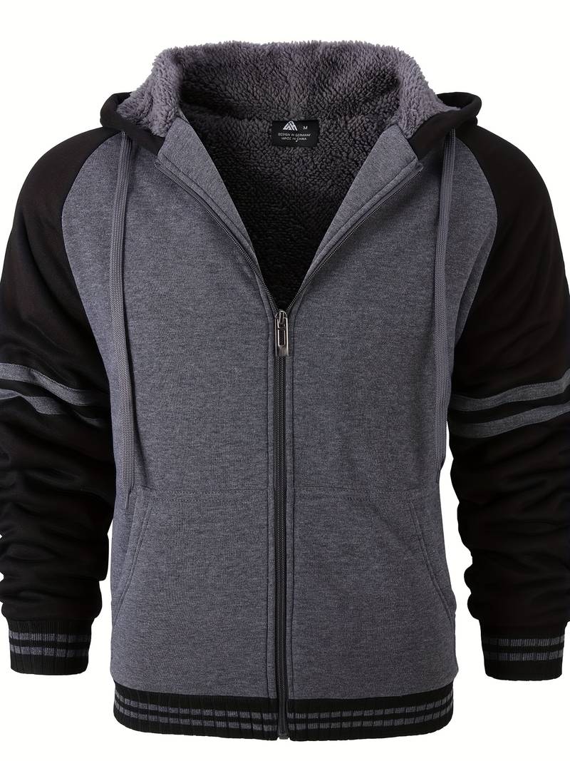 Eenvoudige en stijlvolle winterhoodie