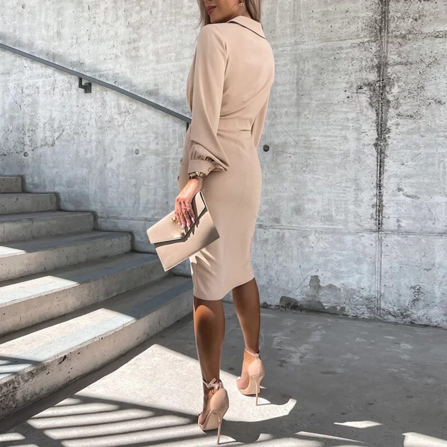 Zenia | Tijdloze en elegante winterjurk