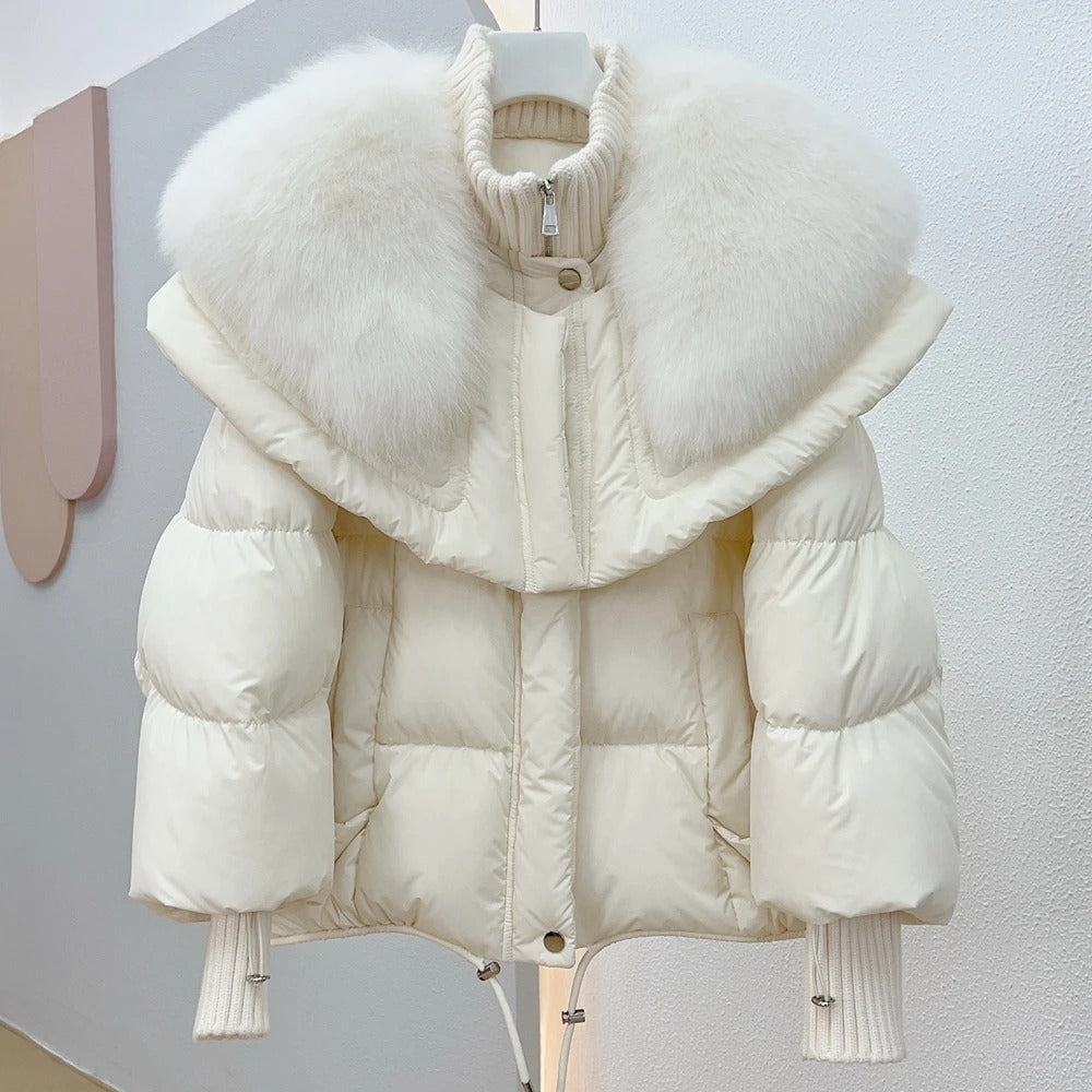 Carley Chique en Relaxed winterjas