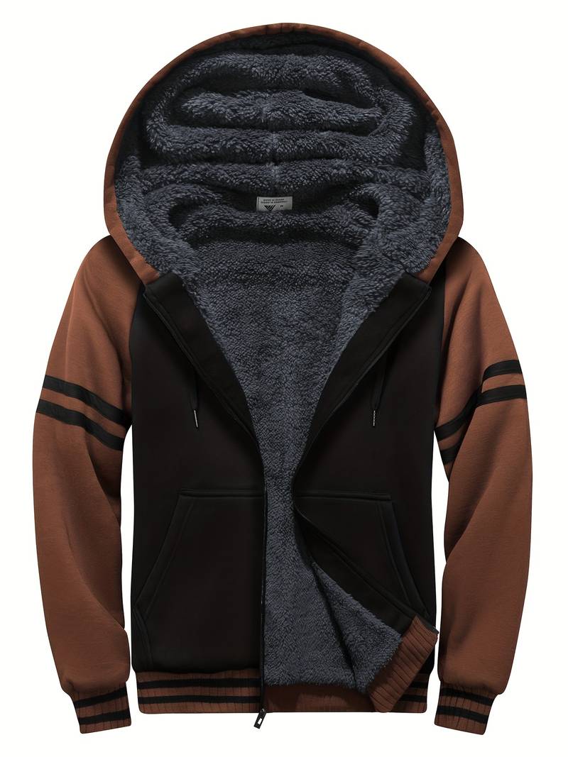 Eenvoudige en stijlvolle winterhoodie