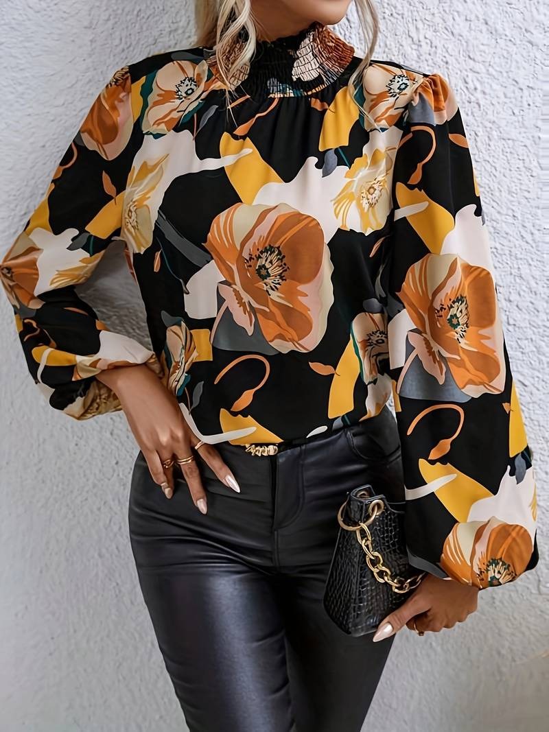 Amina | Comfortabele en stijlvolle winterblouse