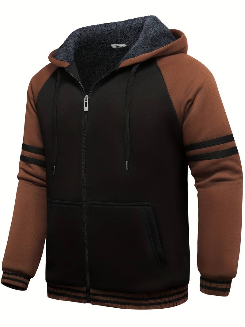 Eenvoudige en stijlvolle winterhoodie
