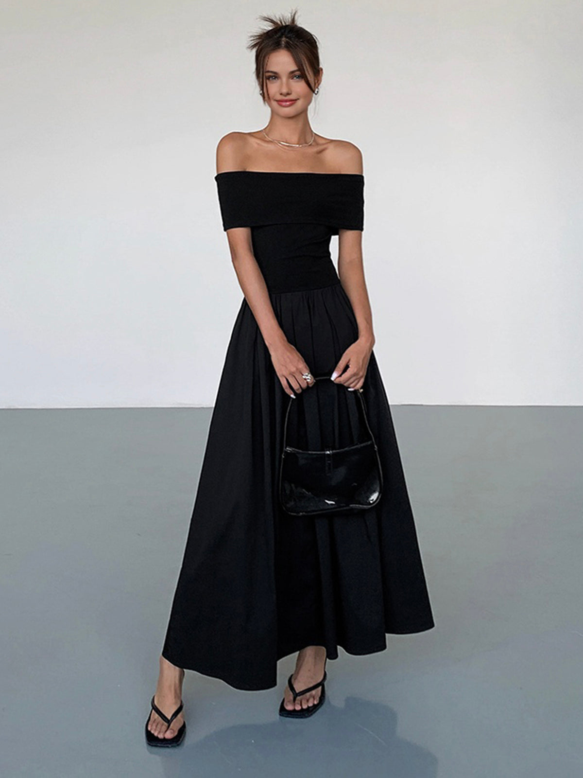 Klassieke en elegante winterjurk