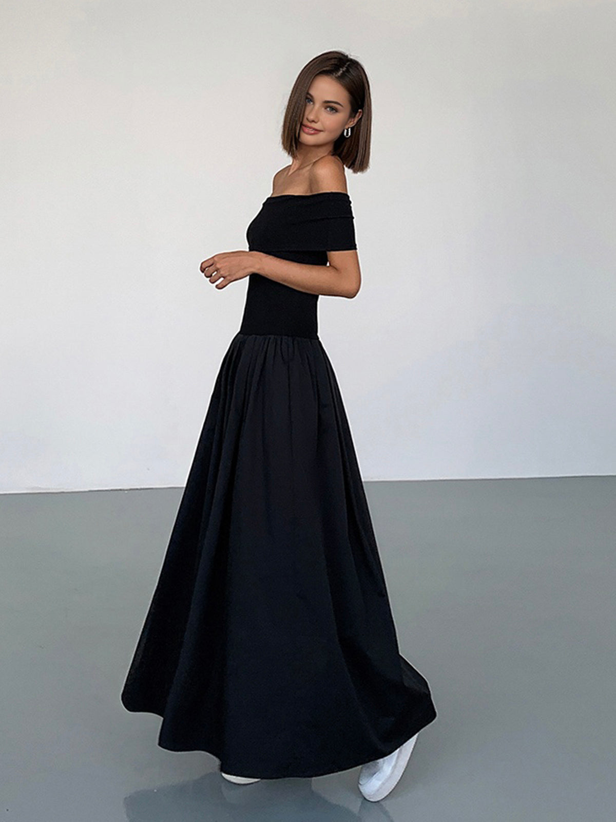 Klassieke en elegante winterjurk
