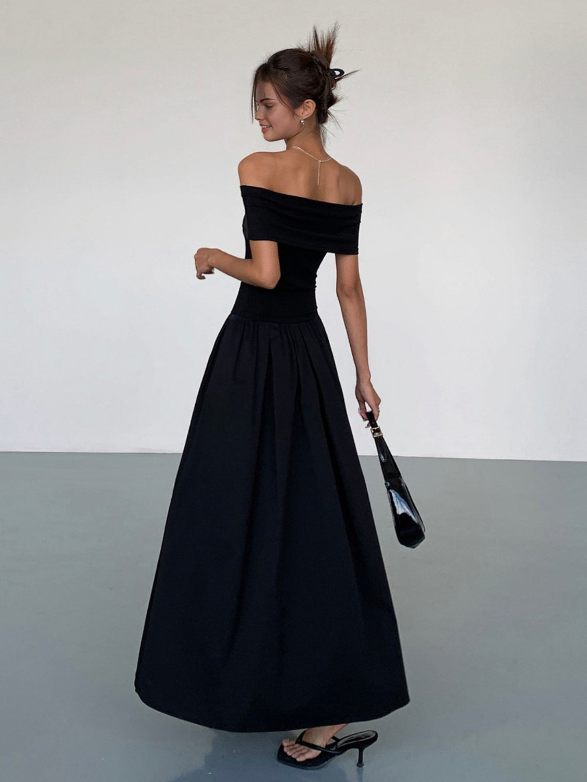 Klassieke en elegante winterjurk