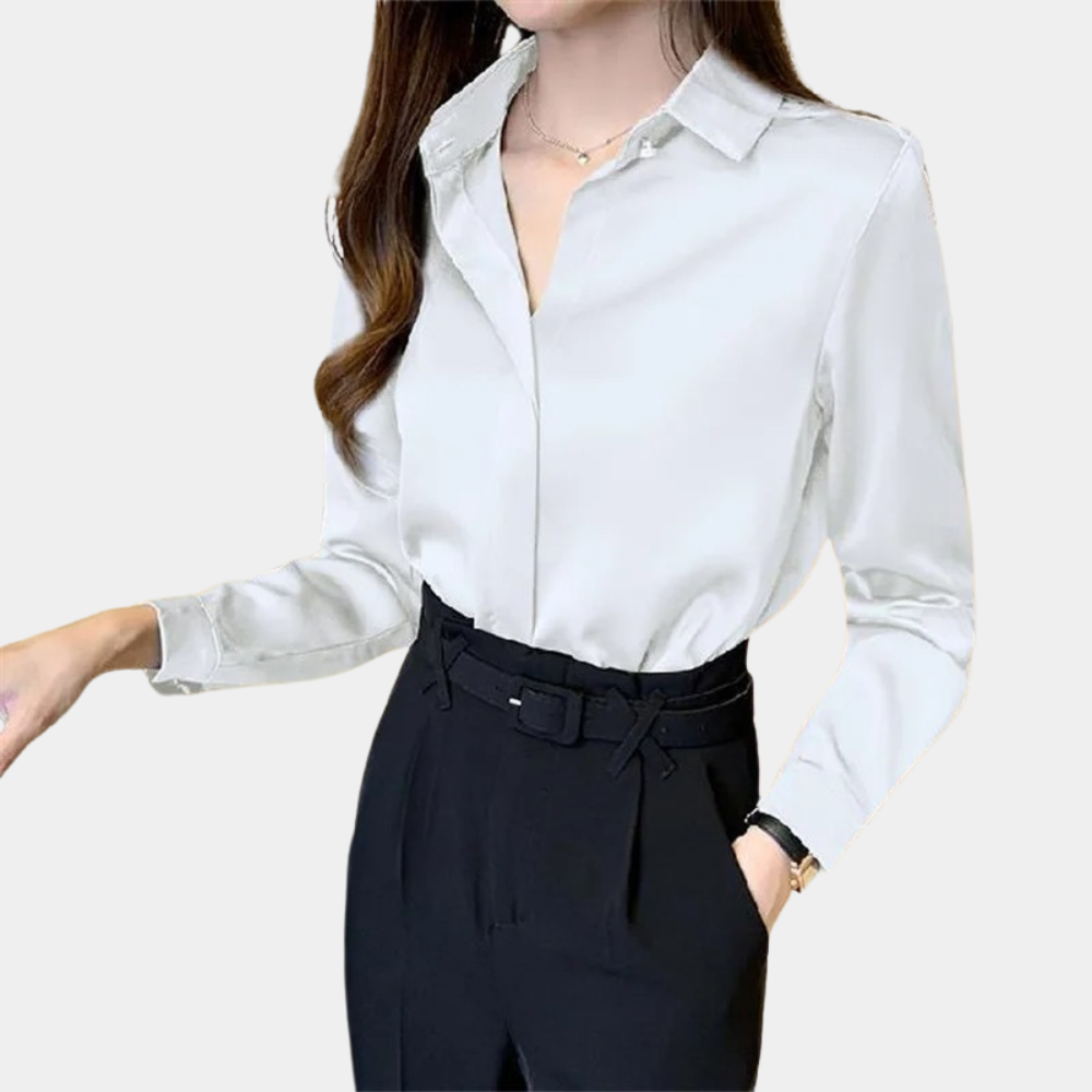 Tijdloze en stijlvolle winterblouse van Jacira
