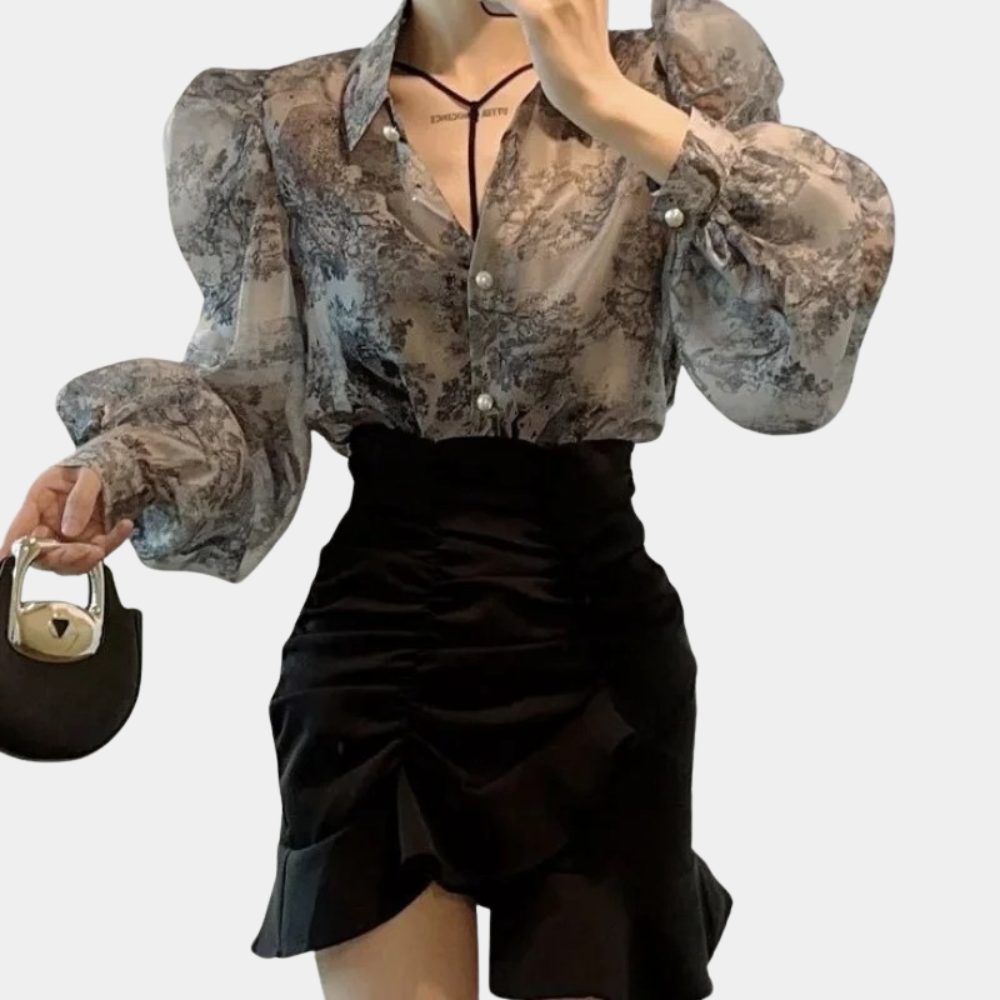 Ursulina | Comfortabele en stijlvolle winterblouse