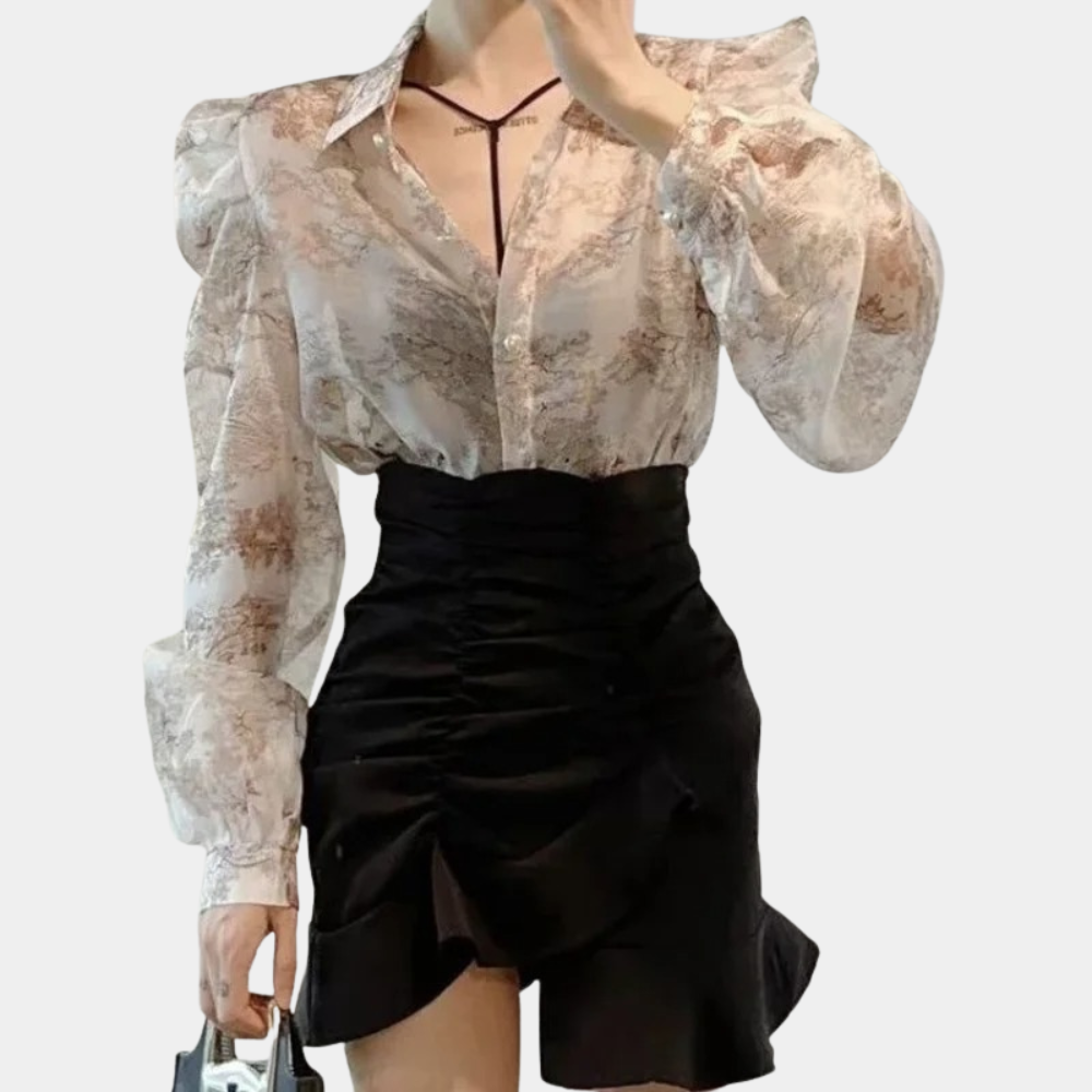 Ursulina | Comfortabele en stijlvolle winterblouse