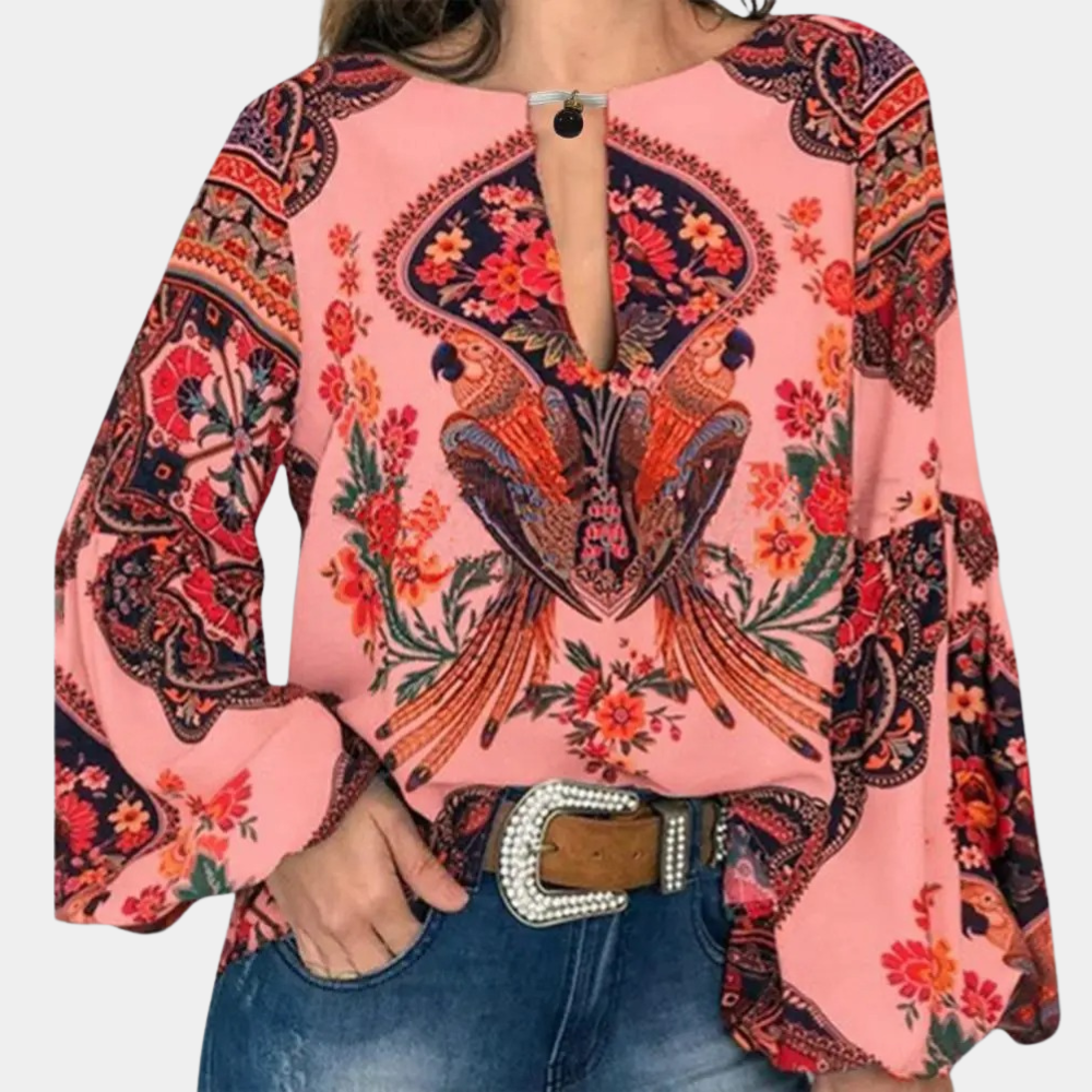 Relaxte en stijlvolle winterblouse