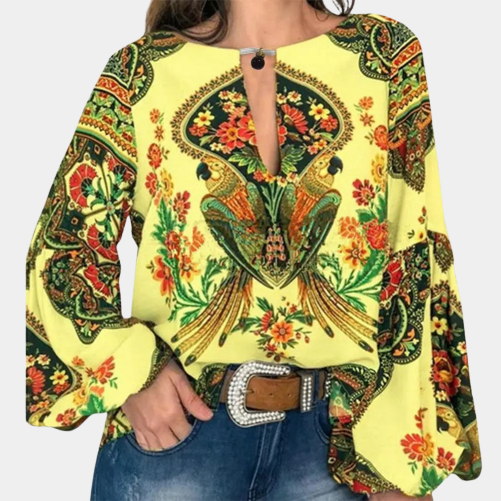 Relaxte en stijlvolle winterblouse