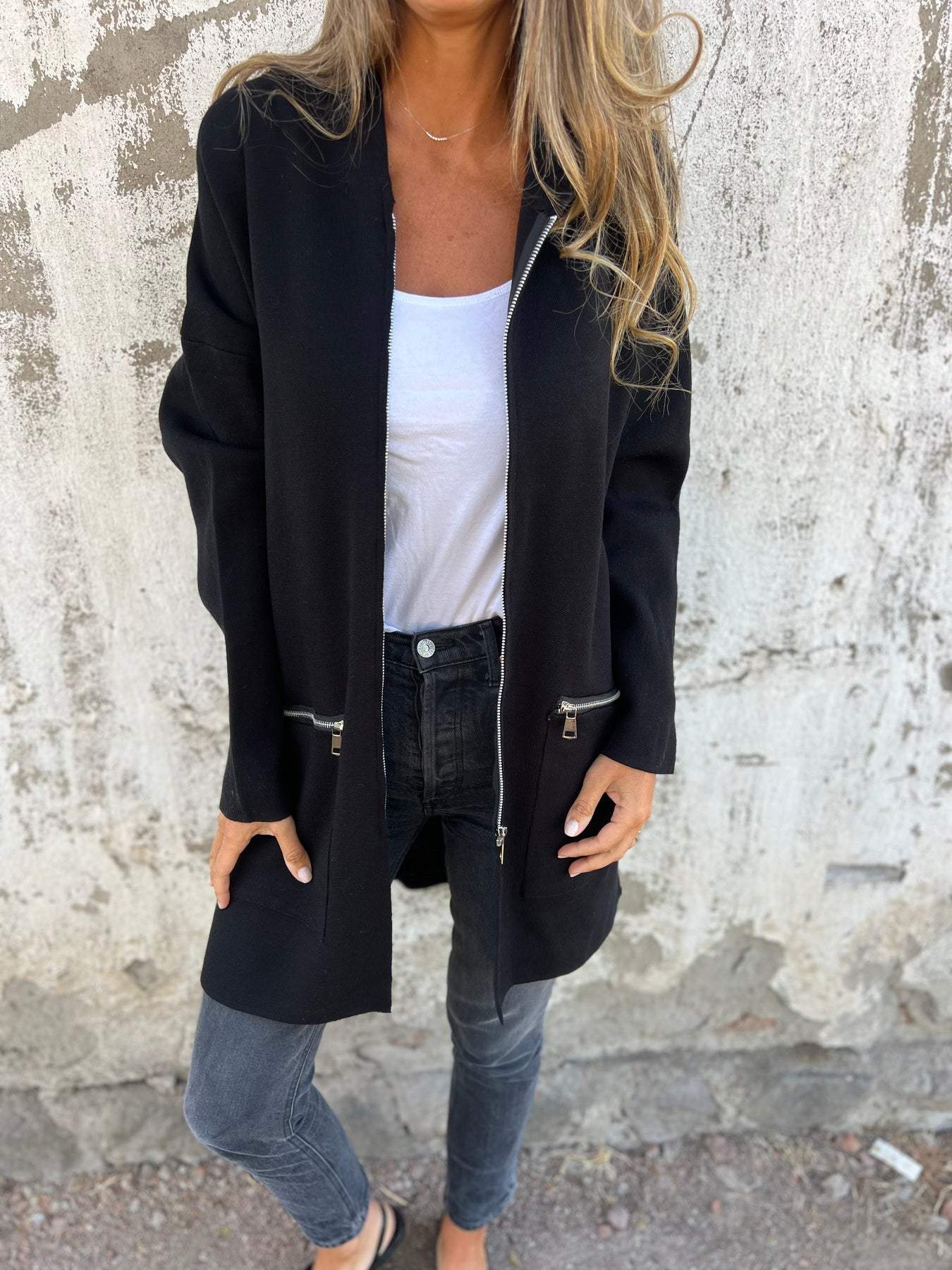 Trendy en elegante winter Hoodie