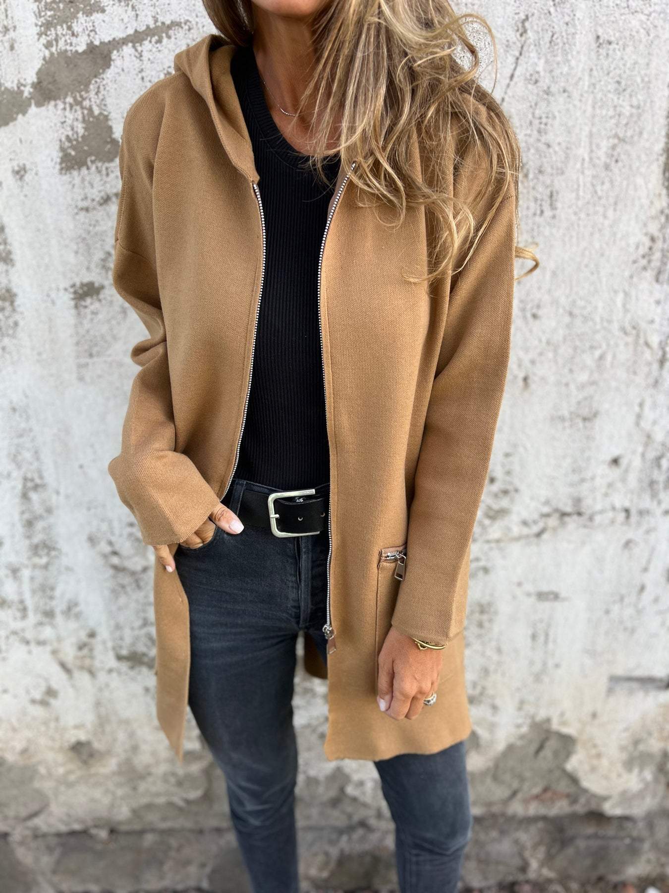 Trendy en elegante winter Hoodie