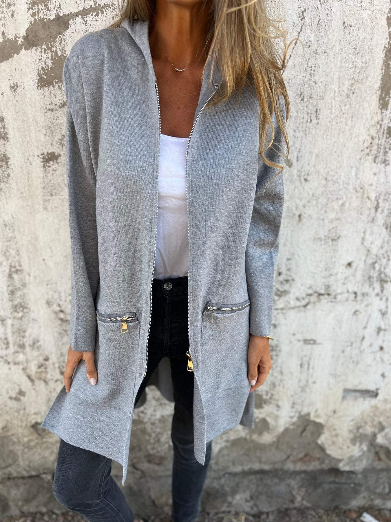Trendy en elegante winter Hoodie
