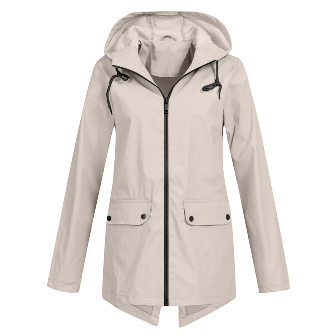 Relaxte en tijdloze winterjas van Brinley
