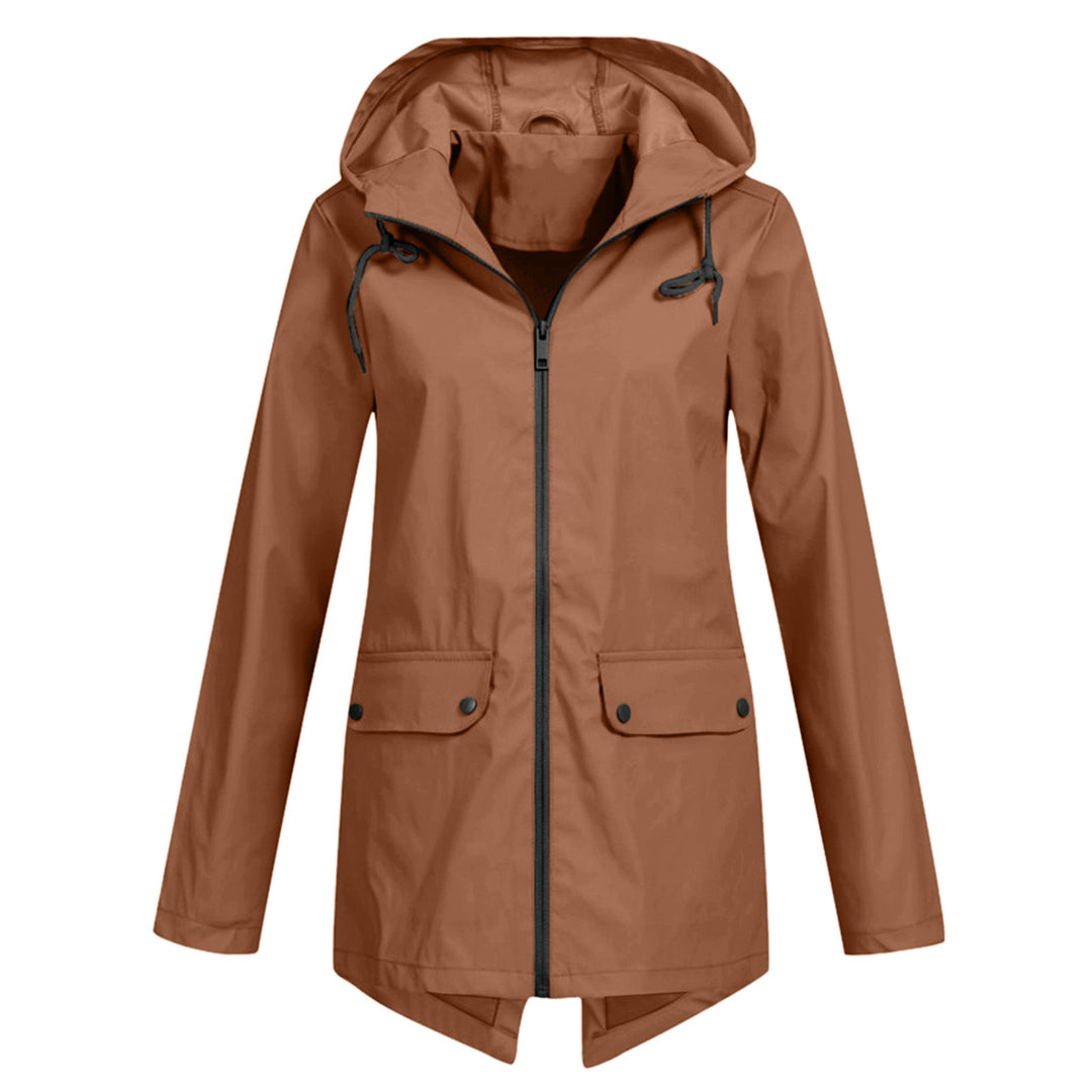 Relaxte en tijdloze winterjas van Brinley