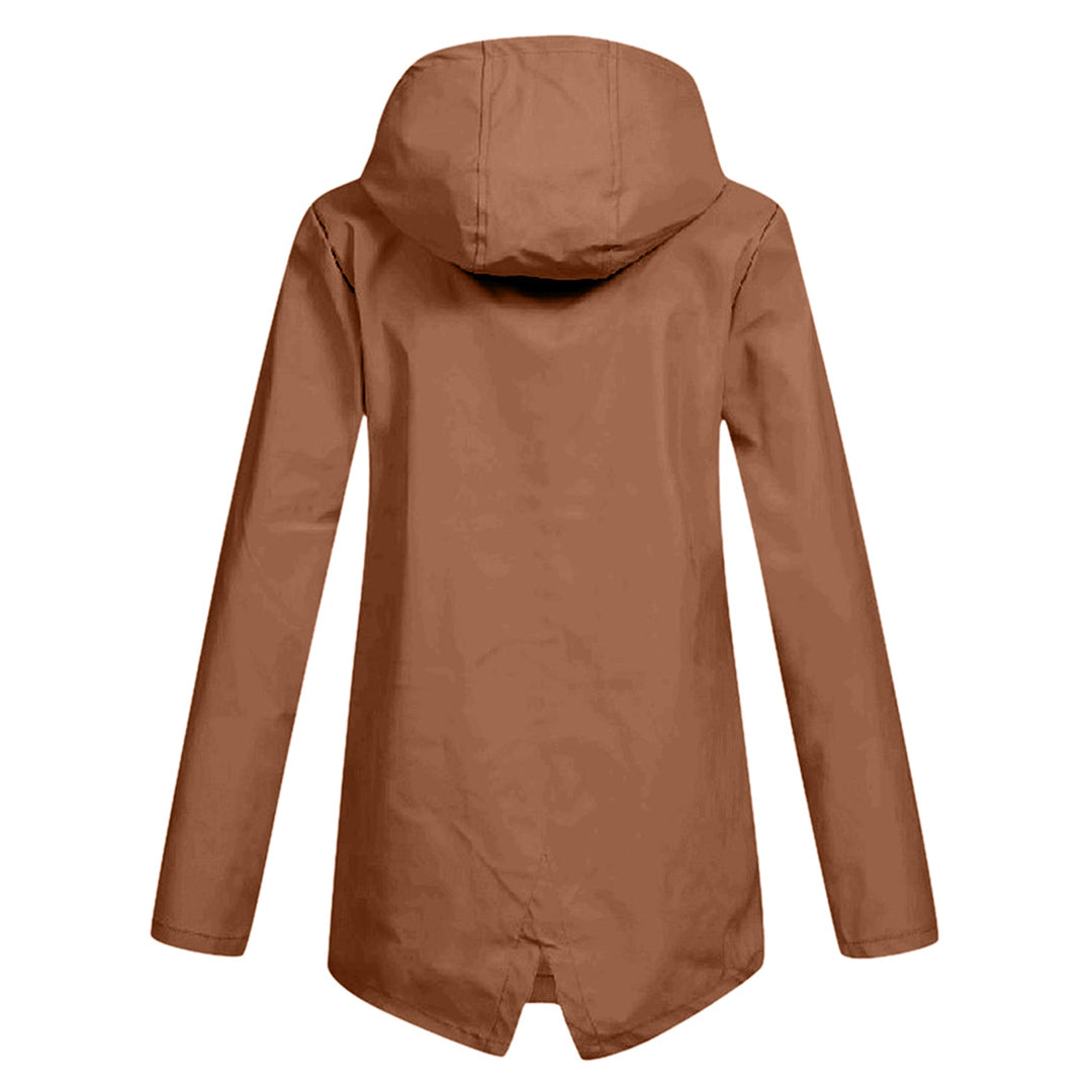 Relaxte en tijdloze winterjas van Brinley