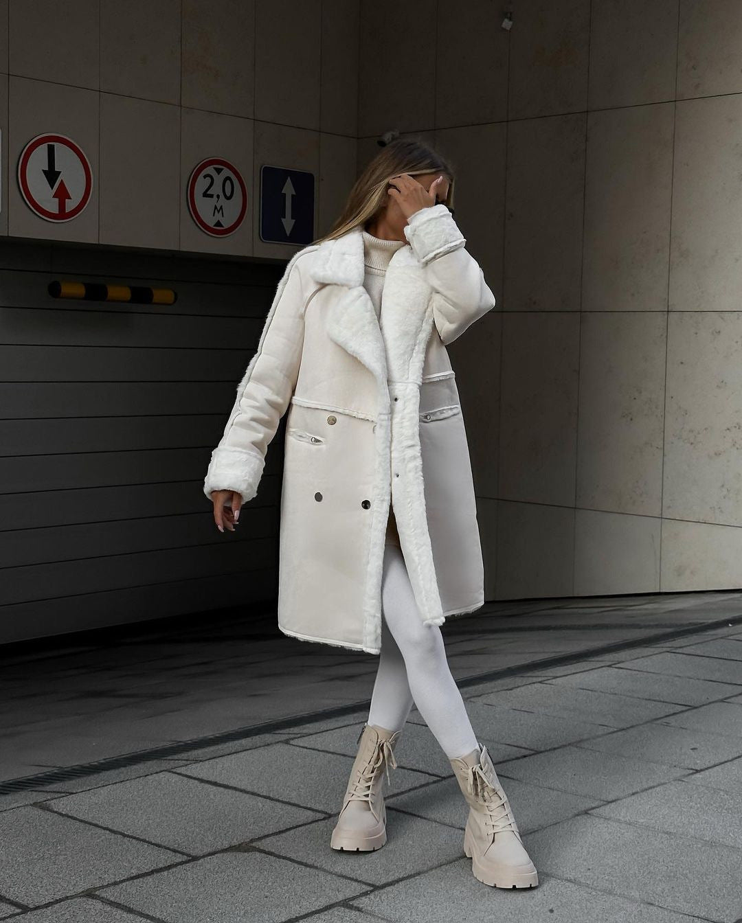 Adrienne Eenvoudige en stijlvolle winterjas