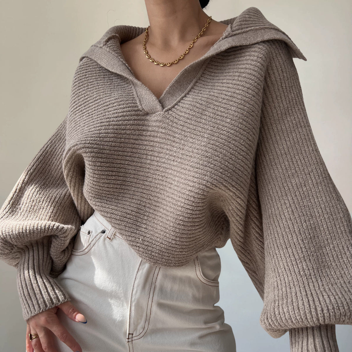 Yuliya | Modieuze en Moeiteloze winter Trui