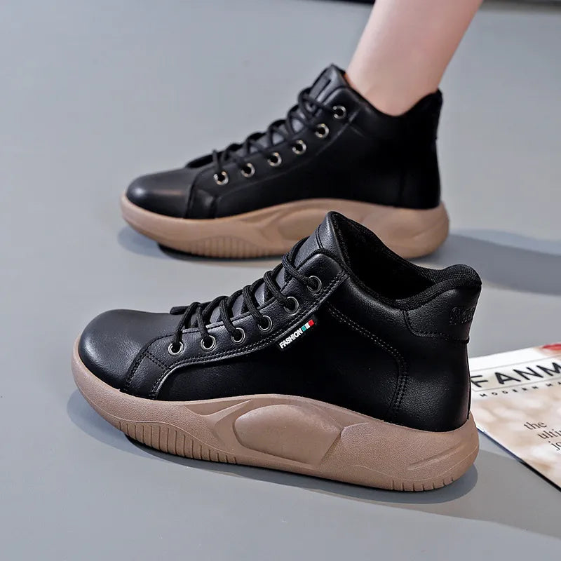 Tova | Moeiteloos en chique wintersneakers