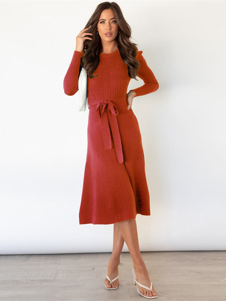 Bethany | Comfortabele en stijlvolle winterjurk