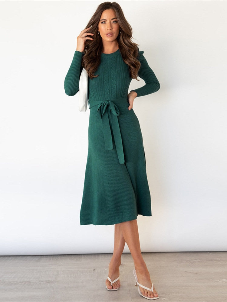 Bethany | Comfortabele en stijlvolle winterjurk