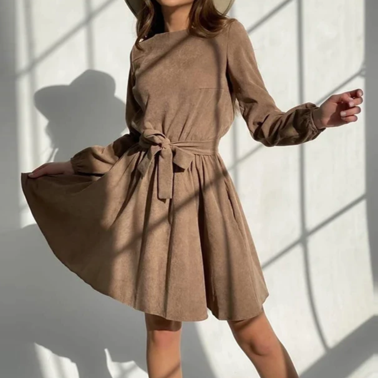 Margareta Klassieke en Comfortabele Winterjurk