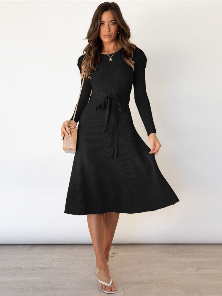 Bethany | Comfortabele en stijlvolle winterjurk